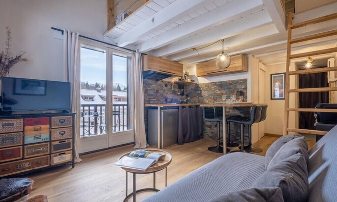Les Bossons Wohnung | Apt with nice view near the center of Chamonix