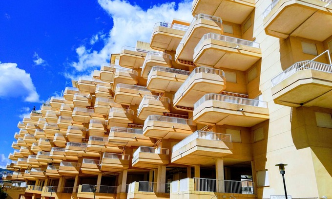 Xeraco Wohnung | Apartment with two bedrooms, large terrace with awning and views of the sea and the pool!