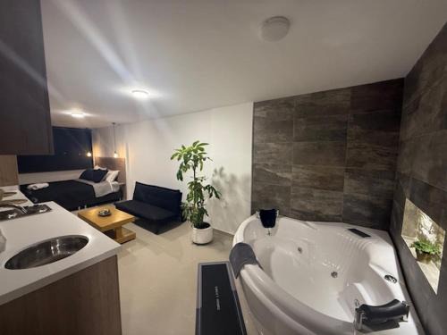 El Nogal Wohnung | Apto con Jacuzzi Privado y Cama Doble