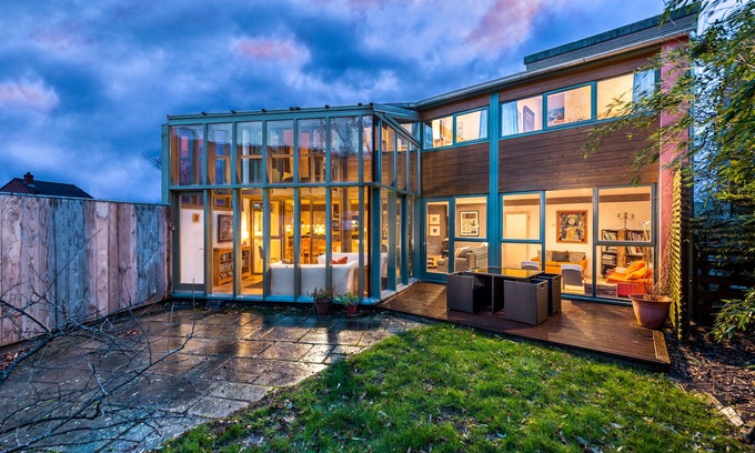 Llyswen Haus | Der Architekt entwarf das Öko-Haus in einem kleinen Dorf am Wye Valley Walk