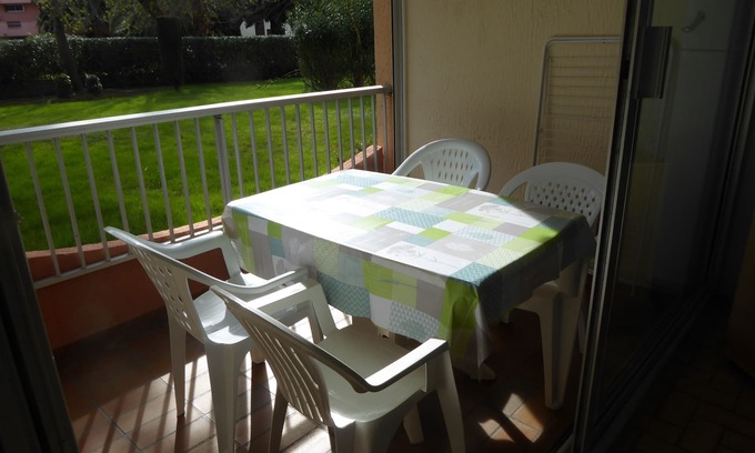 Argeles Plage Wohnung | Argelès T2 + Loggia Parkplatz 350 m vom Strand entfernt