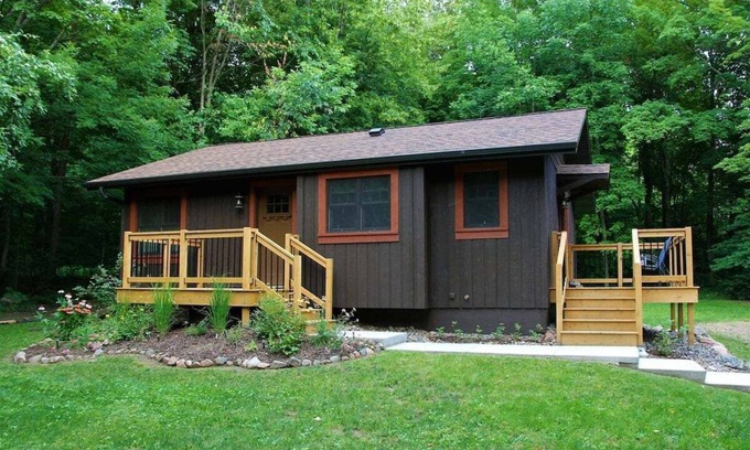 Namekagon Kabine | Zentral gelegen - in der Nähe von Miles of Trails