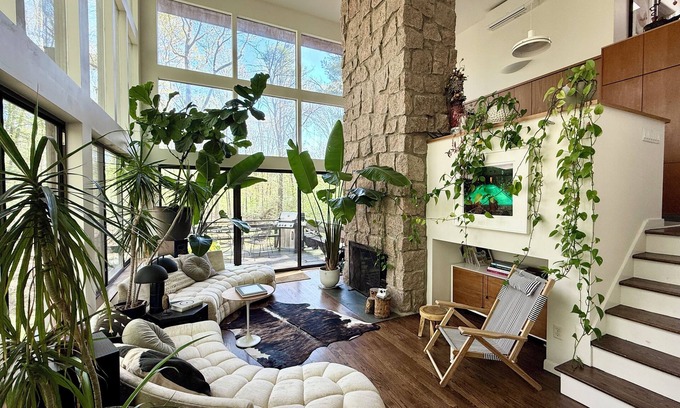 Guilford Haus | Artistic Modern Forest Retreat Minutes from Guilford Shores