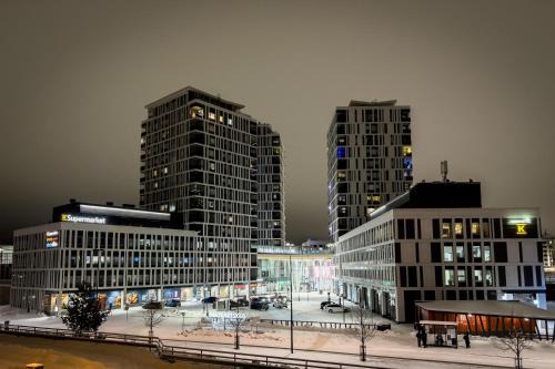 Kuopio Wohnung | Aseman Portti - Stunning 1BR Apartment 11th Floor