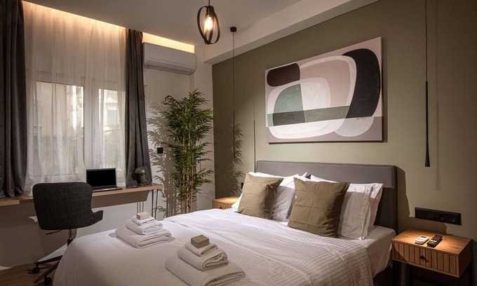 Kypseli Wohnung | Asty60 - Modern 1BR Apt with Balcony in Kypseli