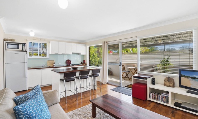 Avalon Beach Wohnung | Romantisches Avalon Beach Break Apartment - 100 Meter vom Strand entfernt