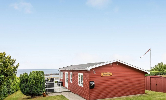 Hasle Haus | Tolles Haus in Hasle mit WLAN