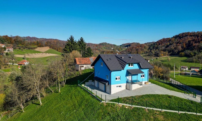 Desinic Haus | Tolles Haus in Pregrada mit Sauna