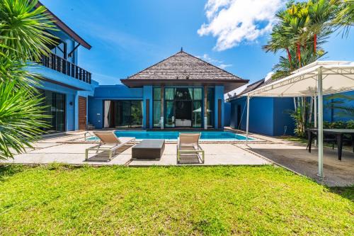 Nong Chaeng Haus | Bangtao海滩3卧私人泳池别墅安静社区Boat Avenue附近 mono wings