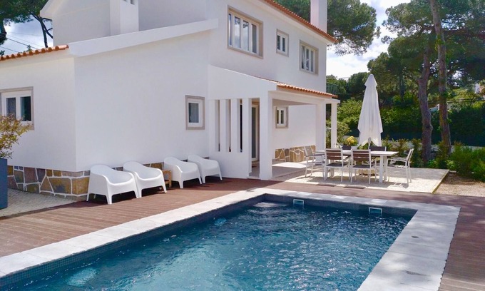 Banzao Villa | Kiefernwald Familienvilla Pool Colares, Sintra in Strandnähe