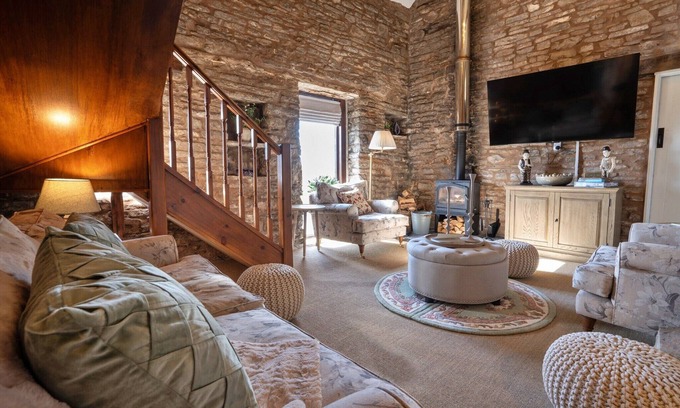 Buxton Hütte | Scheune im Peak District mit Aussicht