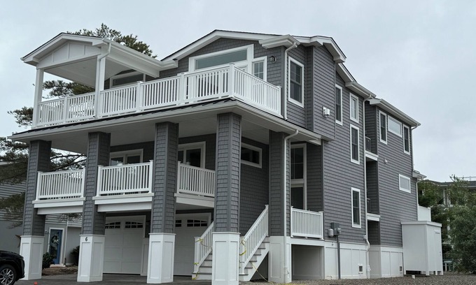 Barnegat Light Haus | Charmantes familienfreundliches Barnegat Light Bay-Side Beauty