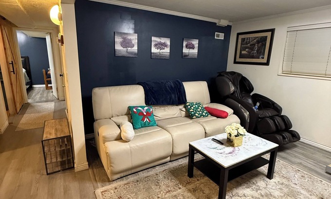 Clearfield Haus | Basement 2-bedroom in Clearfield with WiFi and AC