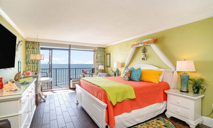 Myrtle Beach Eigentumswohnung | "Sol Mate" ~ Sanddünen am Meer ~ Erstaunliche Aussicht ~ Romantische Suite