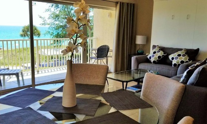 Longboat Key Wohnung | Beach and sunset view from your balcony