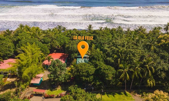 Savegre Hütte | Beach Front Peaceful House w/ a/c & wifi - La Ola Feliz