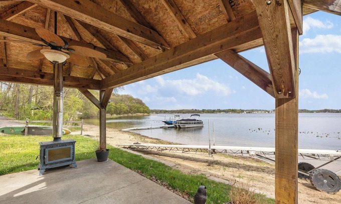 La Porte Haus | Beach Front with Dock, Sauna, - MTM Premier