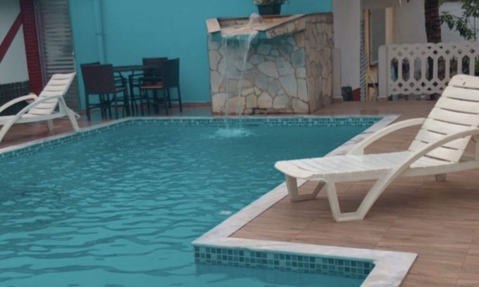 Itanhaem Hütte | Beach house with pool, weekends and holidays