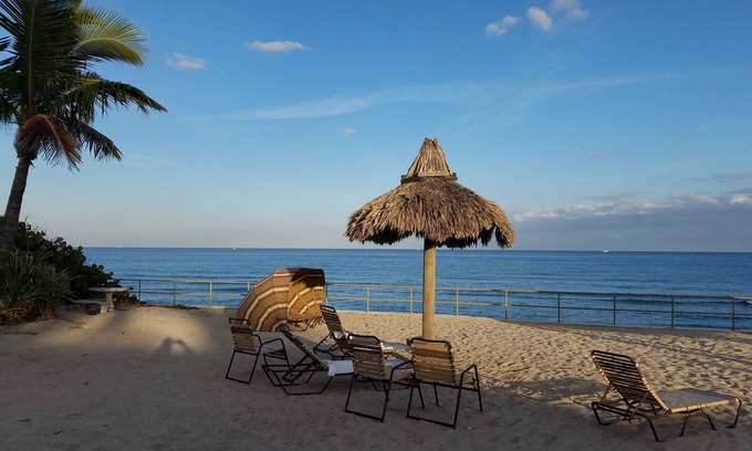 Hillsboro Beach Hütte | Beach Resort Villa, nur wenige Schritte zum Strand und Pool - Südostflorida