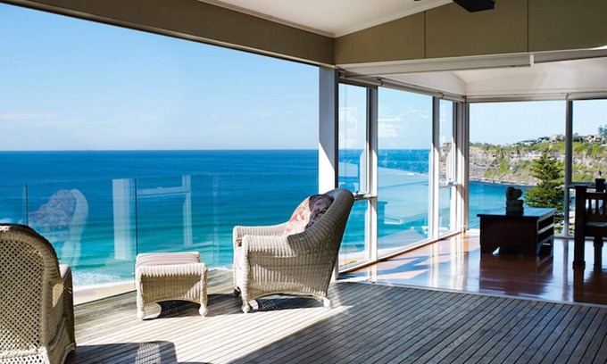 Newport Haus | Am Strand von Bungan Beached Stilvolles Ferienhaus in der Nähe von Newport