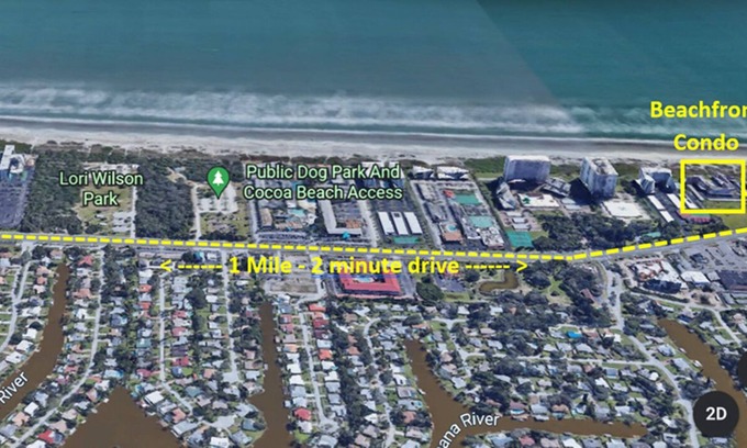 Cocoa Isles Haus | Beachfront condo AND Canalfront house!! Enjoy the best of both worlds! Sleeps 12