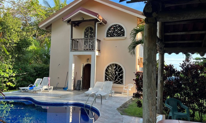 Parrita Haus | Beachfront with spectacular ocean access and views, with local wildlife.