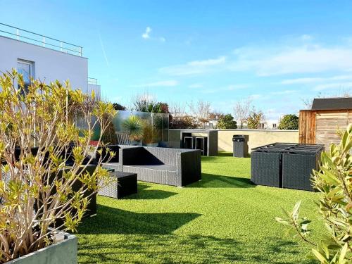 Quartier de la Boule - Champs-Pierreux Wohnung | Beau Duplex à Nanterre F4 grande terrasse