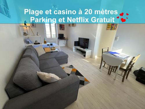 Luc-sur-Mer Wohnung | Beau Studio avec vue sur Mer et parking gratuit