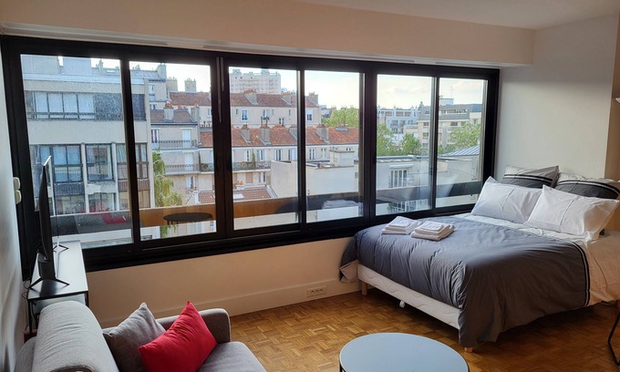 13th Arrondissement Wohnung | Beau Studio Lumineux et Calme
