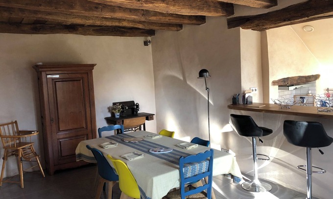 Argilly Skihütte | Beaune Nuits: well-kept house, garden, wood stove, great peace and quiet