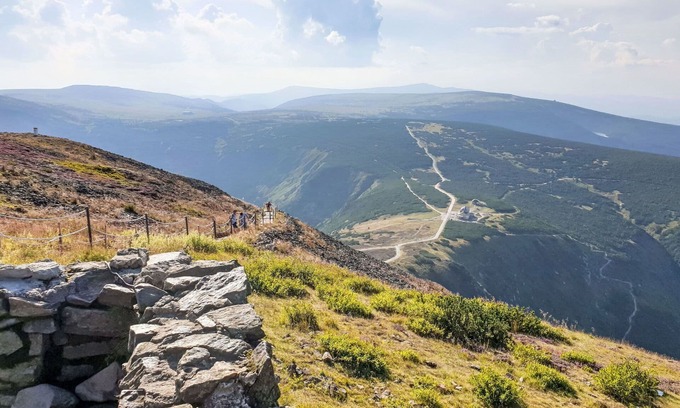 Janske Lazne Wohnung | Herrliche Wohnung für 4 Leute mit W-LAN, TV, Balkon, Panoramablick und Parkplatz