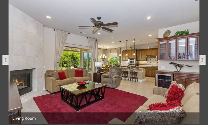 Indio Haus | Beautiful 3 bedroom home on the golf course 18th tee box
