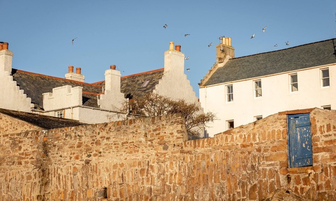 Pittenweem Wohnung | Schönes Haus mit 5 Schlafzimmern am Elie Beach, Grillhütte