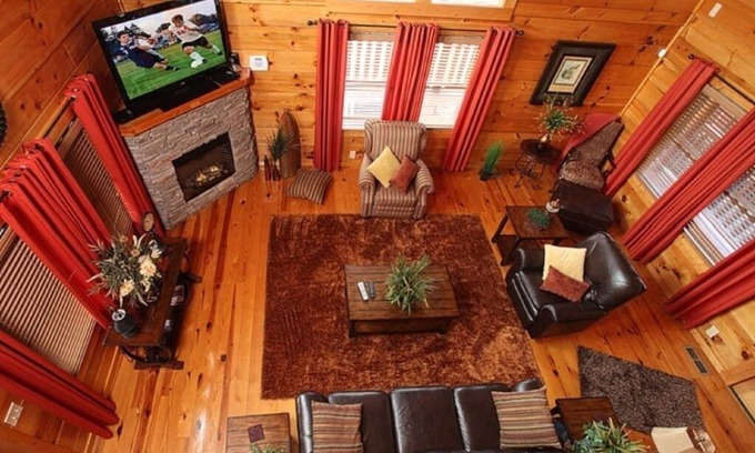 Sevierville Kabine | Schön, sauber, komfortabel und tolle Aussicht !! Romantisch und familienfreundlich