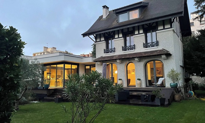Le Parc Saint-Maur Haus | Schönes Haus am Ufer der Marne zwischen Paris und Dysneyland