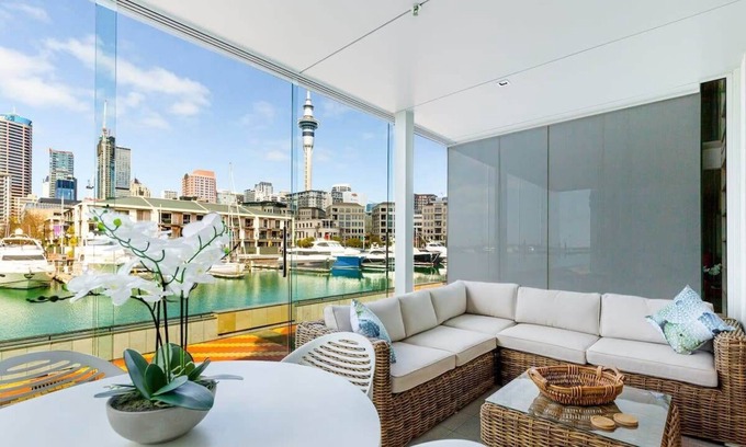 Auckland Central Business District Wohnung | Beautiful harbour view apartment