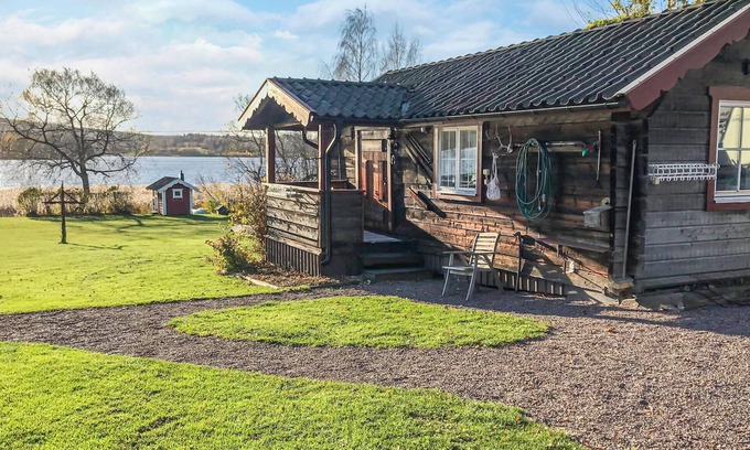 Falun Haus | Schönes Haus in Botolfsbo mit Sauna