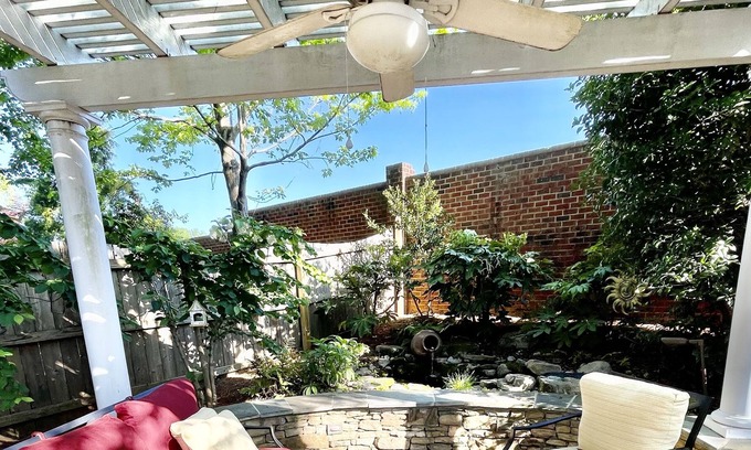 Greensboro Haus | Beautiful Home in Upscale Neighborhood - Beautiful Outdoor Space