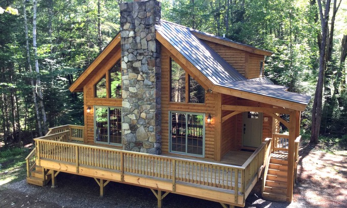 Weston Kabine | Luxusblockhaus in schönem Weston, VT