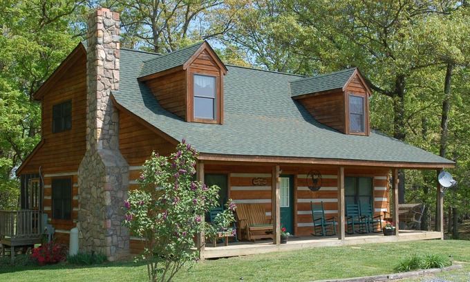 Luray Kabine | Schöne Log Cabin mit herrlichem Blick auf die Berge