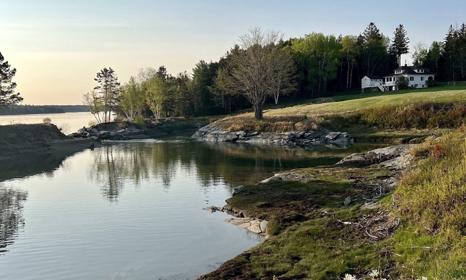 Hancock Haus | NEUE AUFLISTUNG!! OCEANFRONT PRIVATE LAGOON, NEU RENOVIERTE ACADIA SCHOODIC