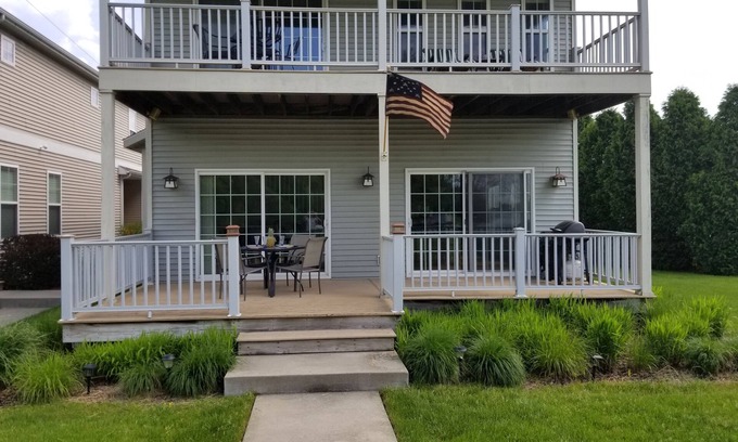 Saint Joseph Haus | Beautiful St. Joe River Views - 1 Mile to downtown/beaches!