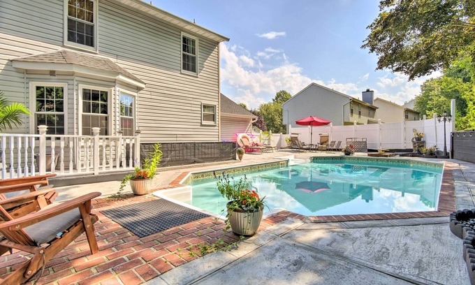 Bel Air South Wohnung | Bel Air Apartment w/ Pool ~ 2 Mi to Main St