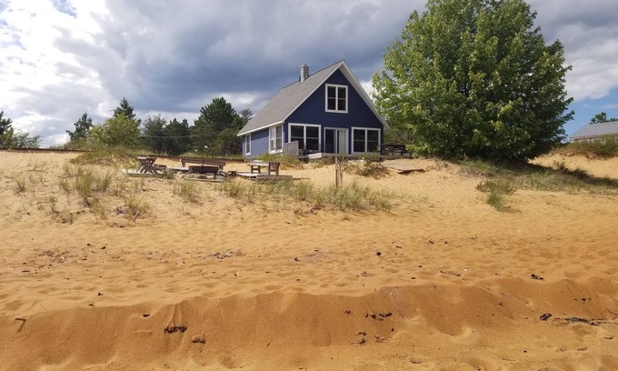 Lake Linden Hütte | Bester Strand auf der Keweenaw - Big Traverse Bay am Lake Superior