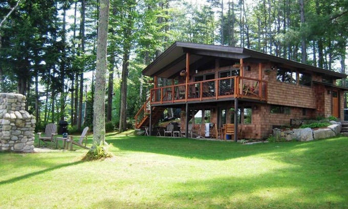 Bryant Pond Haus | Bethel Maine Waterfront, ein Sunday River Ferienhaus