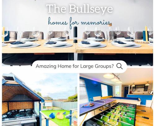 Stonehouse Haus | Big groups XL HotTub Cinema Arcade Games