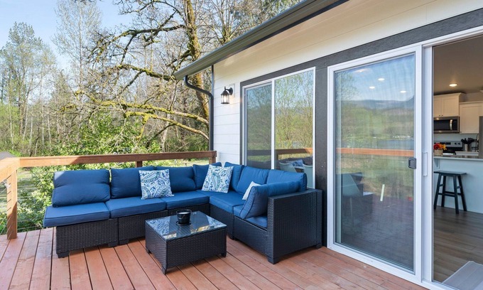 Big Lake Haus | Big Lake Retreat by Gather: New Lakefront Home w/ Dock & Deck BBQ
