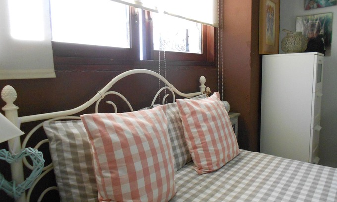 Albergaria-a-Velha Bed & Breakfast | Großes sonniges Dreibettzimmer mit eigenem WC