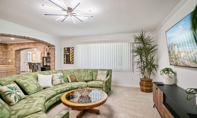 Isle of Palms Haus | Big Wheelchair Accessible Home Close to Beach/Mayo with Zen Den and Fenced Yard