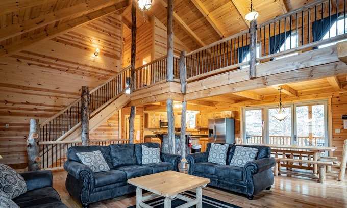 Rockbridge Kabine | Bison Lodge by The Inn & Spa at Cedar Falls
